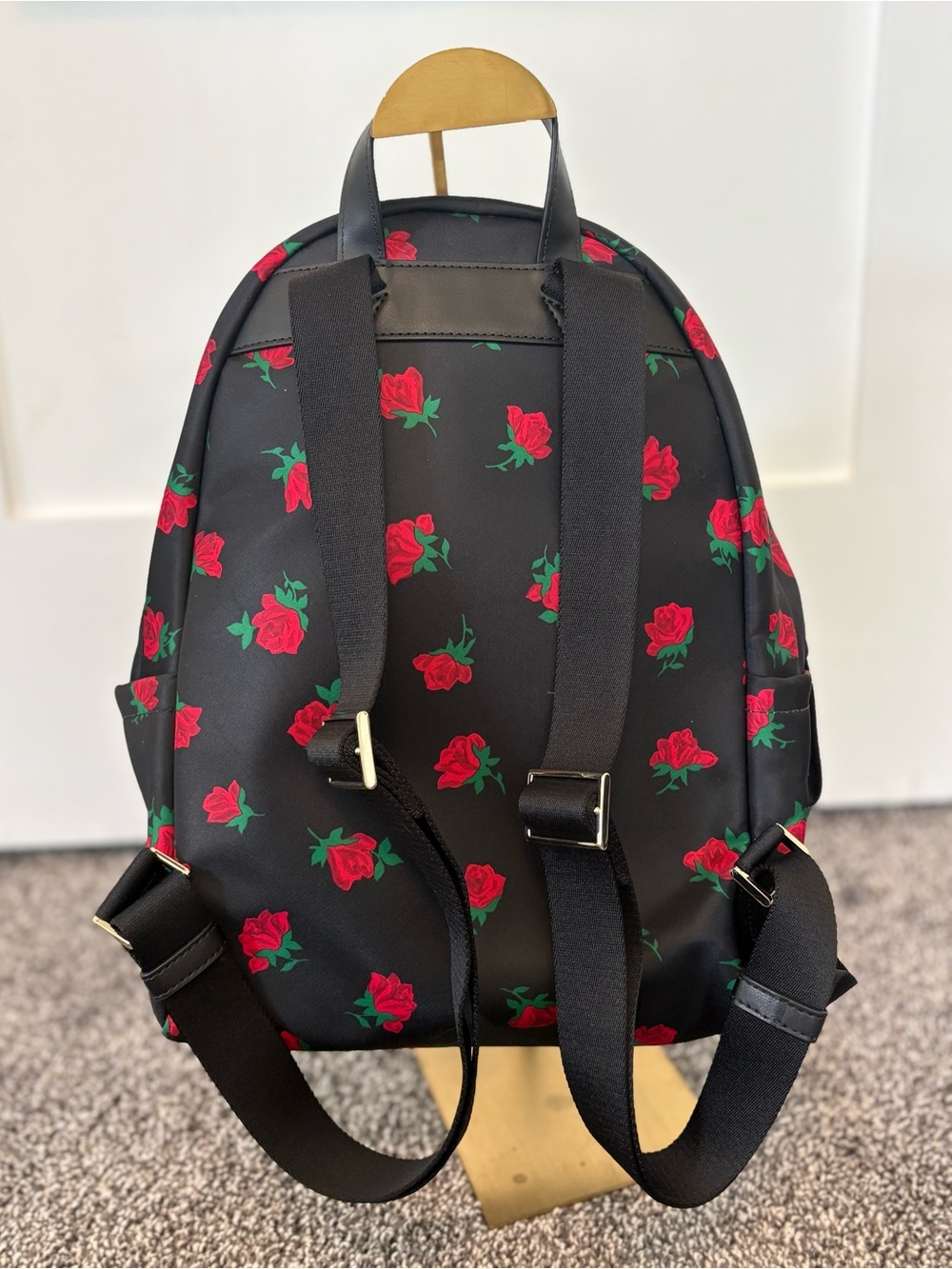 Kate Spade New York CHELSEA ROSE TOSS PRINTED MEDIUM BACKPACK - Picture 12 of 12